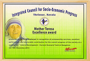 Mother Teresa Excellence Award